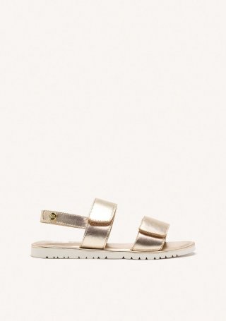 SANDALIAS PIEL REHOBOTH - PLATINO SANDALIAS PIEL REHOBOTH - PLATINO