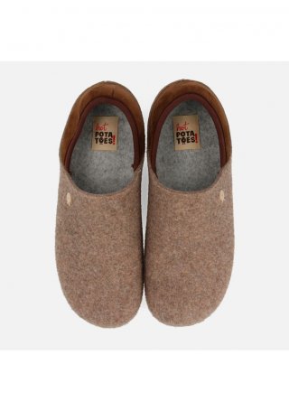 Zapatillas de estar por casa Hot Potatoes ORSK - BEIG