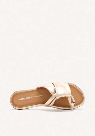 SANDALIAS PIEL WHATELY - PLATINO