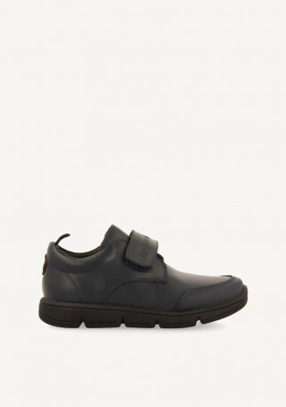 SNEAKERS COLEGIALES PIEL CON CIERRES ESSEX - MARINO