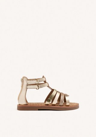 SANDALIAS METALIZADAS PIEL WITHEE - PLATINO SANDALIAS METALIZADAS PIEL WITHEE - PLATINO